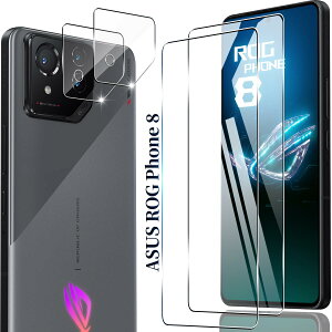 �Ή� ASUS ROG Phone 8 / ROG Phone 8 pro �K���X�t�B���� 2+2���Z�b�g �w��F�ؑΉ� �p ROG Phone 8 pro �t�B���� �J�����ی�t�B���� ���YAGC ���Ɏq 9H�d�x �S�ʕی� ���E���h�G�b�W���H �p ROG Phone 8 pro ����