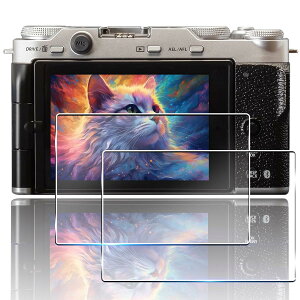 �Ή� FUJIFILM X-M5 �K���X�t�B���� 2���Z�b�g ��̌^�����Y�ی�t�B���� �Ή� FUJIFILM X-M5 �ی�t�B���� �p X-M5 �S�ʕی� �J�����t�B���� �ϏՌ� �h���� �����ߗ� �I�o�I�[�o�[�h�~ �������� �w��