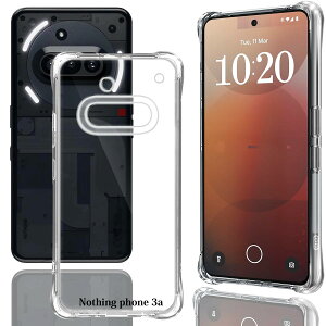 AQXNG nothing phone 3a ��p�P�[�X �N���A �Ή� phone3a �J�o�[ TPU �ČRMIL�K�i �y �G�A�o�b�O �ϏՌ� �g�ѕ֗� ���C�����X�[�d�Ή� ���菝�h�~ �y�� �X���� �z �p nothing phone3a �X�}�z �ی�J�o�[ �N��