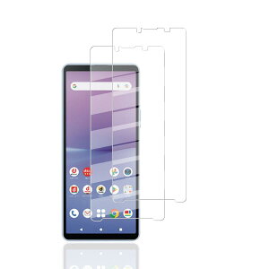 �Ή� Xperia10 V SO-52D SOG11 A302SO XQ-DC44�p�� 2�� �K���X�t�B���� �y���{���Ɏq �d�x9H�z �t�B���� �����K���X �t�� �ی�t�B���� 3D Touch�Ή� �A�C�A�[�� �A����0.26mm�����^ 2.5D ���E���h�G�b�W���H 