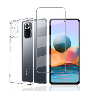 �y1���K���X�t�B����+1��TPU�\�t�g�V�F���zRedmi Note 10 Pro �p�� �t�B���� �t���ی� �t�B���� �����K���X �d�x9H �����ߗ� �C�A�[�� �w��h�~ ��U�h�~For Redmi Note 10 Pro �P�[�X �N���A TPU �ϏՌ� ��