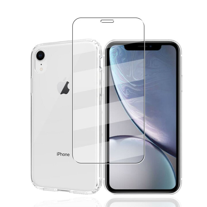 楽天市場】【1枚ガラスフィルム+1枚TPUソフトシェル】iPhone XR用の 