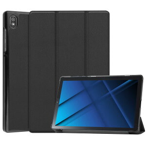 Nutmeg �Ή� Lenovo tab6 10.3�C���` �p�� �J�o�[ �P�[�X Lenovo Tab6 5G A101LV �p�� �P�[�X �X�^���h�@�\�t�� �������U�[ �X�}�[�g�^�u���b�g �ی�P�[�X �}�O�l�b�g���� ���y�� �_�炩����G�� �ϏՌ� 