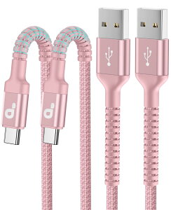 USB C�P�[�u�� 2M Type-C �}���[�d�R�[�h C�^�C�v�X�}�z �P�[�u�� �i�C�����҂� �f���h�~ iPhone 16/15/iPad/MacBook Pro/Galaxy S24/Matebook/iPad�e��Ή� 2�{