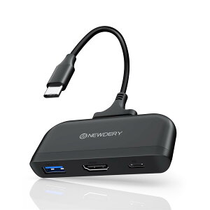 NEWDERY Switch 2�p �h�b�N�y3in1���@�\�z�X�C�b�` 2�p �h�b�N HDMI 4K@60Hz �e���r�ڑ��o�� ���ڂ�TV�o�� ���@�\�h�b�L���O�X�e�[�V���� USB 3.0 �]�����x5Gbps PD3.0 �ő�100W �}���[�d Switch 2/Switch/Switch OLED