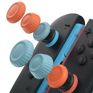 JSAUX Switch 2 �X�e�B�b�N�J�o�[�EJoyCon�Ή��E����~�߁E���K�Ȉ���S�n�E�l�ԍH�w�f�U�C���E�ϋv�������E�u���[�ƃI�����W�E3�g�i6�j-����~�ߋ�����
