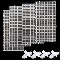 サムコス 水槽用 仕切り板 セパレーター 30cm×15cm 水槽セパレーター 濾過 ネット ゴム吸盤付き 水族館 …