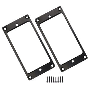 Yibuy 2���� 91x 45 x 2mm �u���b�N ���^�� �t���b�g �n���o�b�J�[�s�b�N�A�b�v Mounting Ring