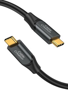 USB Type C �P�[�u��,CableCreation USB Type C�P�[�u�� 0.3m USB 3.2 Gen2 10Gbps �^�C�vC�P�[�u�� �V���b�g�P�[�u�� MacBook Pro,ipad pro,Chromebook Pixel,Galaxy S22,Steam deck�ɑΉ� �O���[