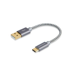 �Z��USB Type C A�P�[�u��, CableCreation USB-C to USB A�P�[�u�� ���ϋv�ґg�f�U�C���y56K���W�X�^�����z �VMacBook/Nexus 5X / 6P�ȂǑΉ� �O���[ 0.15m