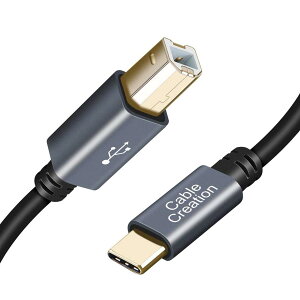 �v�����^�[ USB C�P�[�u�� 3m, CableCreation USB 2.0 Type C to USB 2.0 B (�I�X) USB Type C �P�[�u�� �v�����^�[���X�L���i�[�P�[�u�� MacBook Pro�AHP�A�L���m���A�u���U�[�A�G�v�\���A�f���A�T���X���̃v����