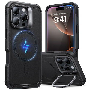 �y�A�b�v�O���[�h�S�ʑϏՌ��EMagsafe�Ή��zESR iPhone 16 Pro Max ��p �P�[�X iphone16promax�P�[�X magsafe 7x�R�p�K�i�ی� ��� ��phone16promax�P�[�X �}�O�l�b�g�X�}�z�P�[�X MagSafe�A�N�Z�T���[�݊� Cyber