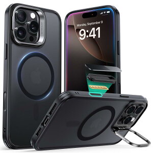 �y�f�U�C����܃V���[�Y�I�zESR iPhone 16 Pro Max �P�[�X MagSafe�Ή� �J�����R���g���[�� �B���X�^���h �����\ ���C�����X�[�d�Ή� �ČRMIL�K�i �ϏՌ� ���h�~ �y�� �X�}�z�P�[�X ���������x ��ph