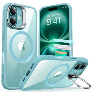 �y�f�U�C����܃V���[�Y�I�zESR iPhone 16 �P�[�X Magsafe�Ή� �J�����R���g���[�� �ČRMIL�K�i�̕ی� �ω��� �ϏՌ� �B��X�^���h iPhone16�p�X�}�z�P�[�X ���h�~�w�� iPhone16 �P�[�X�Ή� �A�C�t�H��1