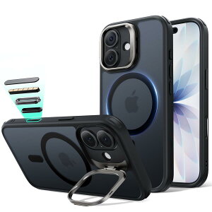 �y�f�U�C����܃V���[�Y�I�zESR iPhone 17 �P�[�X MagSafe�Ή� 3�{�ČRMIL�K�i �J�����{�^���t�� �B���X�^���h �����\ ���C�����X�[�d �G�A�K�[�h�R�[�i�[ �ϏՌ� ���h�~ �y�� �}�O�l�b�g�X�}�z