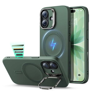 �y�f�U�C����܃V���[�Y�I�zESR iPhone 17 �P�[�X MagSafe�Ή� �J�����{�^���t�� �B���X�^���h �����\ 3�{�ČRMIL�K�i ���C�����X�[�d�Ή� �G�A�K�[�h�R�[�i�[ �ϏՌ� ���h�~ �y�� �X�}�z�P�[�X 