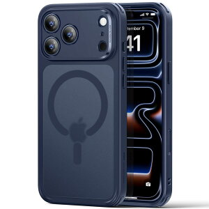 �y3�{�ČRMIL�K�i�EMagSafe�Ή��zESR iPhone 17 Pro �P�[�X ���C�����X�[�d �X�g���b�v�z�[���t�� �G�A�K�[�h�R�[�i�[ 25W�����[�d Qi2.2�Ή� 4H���ɋ����w�� ���h�~ ����~�� �w��h�~ �ϏՌ� �ω��� 