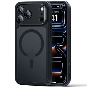 �y3�{�ČRMIL�K�i�EMagSafe�Ή��zESR iPhone 17 Pro �P�[�X ���C�����X�[�d �X�g���b�v�z�[���t�� �G�A�K�[�h�R�[�i�[ 25W�����[�d Qi2.2�Ή� 4H���ɋ����w�� ���h�~ ����~�� �w��h�~ �ϏՌ� �ω��� 