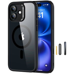 �y�J�����R���g���[���E3�{�ČRMIL�K�i�zESR iPhone 16 Plus �P�[�X MagSafe�Ή� iphone16plus �p �ϏՌ� �R�p�K�i�ی� iphone16�v���X �p �}�O�l�b�g�X�}�z�J�o�[ ��phone16plus�P�[�X Classic�n�C�u���b�h�J�o