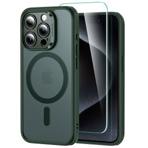 �y4 in 1�Z�b�g�I�ی�t�B�����t���zESR iPhone 15 Pro Max �P�[�X Magsafe�Ή� ������ �}�b�g�P�[�X ��� �ی�t�B�����t�� �ČRMIL�K�i �ϏՌ� ���h�~ ��phone15pro max �P�[�X �X�g���b�v�z�[���t�� Classi