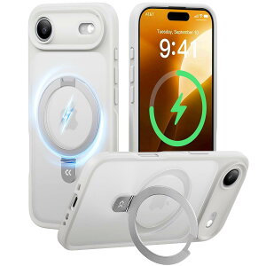 �y8�N�̏��S�J�� ���ϋv�X�^���h�\���zCASEKOO for iPhone Air �P�[�X�y�ČRMIL�K�i �ϏՌ��^MagSafe�Ή��z�B���X�^���h �c�����đΉ� 20W ���C�����X�[�d�Ή� �}�b�g�d�グ �w��h�~ ���ϖh�~ ������