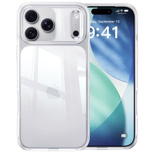 �y�ČRMIL�V�K�i�E�ɁX�������zCASEKOO iPhone 17 Pro �p �P�[�X �N���A �ČRMIL�K�i �ϏՌ� �ω��� ���� ���ϖh�~ �ϏՌ� �ω��� �X�g���b�v�z�[���t�� ���C�����X�[�d�Ή� ��Phone17Pro �p�P�[�X 6.3�C