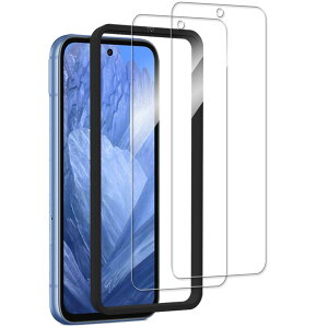 KPNS �y2���Z�b�g�z���{�f�ސ� �����K���X Google Pixel 8a �p �K���X�t�B���� �J�o�[ �O�[�O�� �s�N�Z�� 8a �ی�t�B����