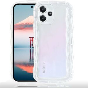 AVETUL Redmi 12 5G �P�[�X �N���A �E�F�[�u Redmi Note 12R �Ή� �؍� ���˂��� ������� ���΂݂Ȃ� ���킢�� �\�t�gTPU ����~�� ���^ �y�� �A�N-�X�^������ł� �X�g���b�v�z�[���t�� ���h�~ 12 5G / 