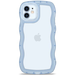 AVETUL iPhone 12 mini �P�[�X �N���A �E�F�[�u �A�C�t�H��12mini�P�[�X �؍� ���˂��� ������� ���΂݂Ȃ� ���킢�� �\�t�gTPU ����~�� ���^ �y�� iPhone 12 mini �X�}�z�P�[�X ���C�����X�[�d�Ή� �X�g