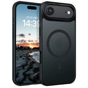 BENTOBEN iPhone Air�Ή� �P�[�X MagSafe�Ή� ���C�����X�[�d �ϏՌ� �ČRMIL�K�i �}�b�g ������ �}�O�l�b�g���� �X�g���b�v�z�[���t�� �w��h�~ ���ϖh�~ �ϋv�� iPhoneAir�Ή� �P�[�X �J�o�[ �u���b�N