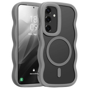 Pepmune Galaxy S25 �P�[�X Galaxy S24 �P�[�X ������ MagSafe�Ή� �J�o�[ �E�F�[�u ������� ���� �t�H���P�[�X �؍� �y�� �ϏՌ� ����~�� �w��h�~ ���C�����X�[�d�Ή� �X�g���b�v�z�[���t�� �g�^ 