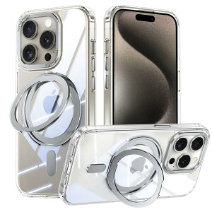 iPhone 13 Pro �p �P�[�X Magsafe�Ή� 360°��]�X�^���h �A�C�t�H��13�v�� �g�уP�[�X �����O �}�O�l�b�g ���C�����X�[�d �c�����p�x �Ή� �J�o�[ Uovon �A�C�z��13�v�� �X�}�z�P�[�X �ԍڃz���_�[ �X