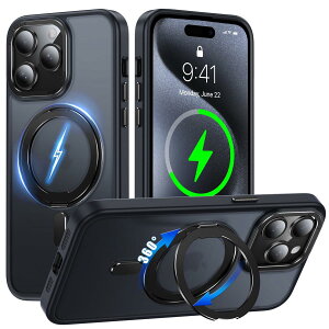 iPhone 13 Pro Max �p �P�[�X Magsafe�Ή� 360°��]�X�^���h �A�C�t�H��13�v���}�b�N�X �g�уP�[�X �����O �}�O�l�b�g ���C�����X�[�d �c�����p�x �Ή� �J�o�[ �A�C�z��13�v���}�b�N�X Uovon �X�}�z�P
