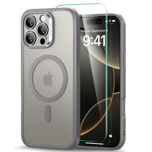 ESR iPhone 16 Pro �P�[�X�y�ČRMIL�K�i�EMagsafe�Ή��z��phone16pro �P�[�X �y�����t�B�����t���z�ω��� ���ɋ����w�� ���C�����X�[�d �����Ĕ��ɗD���� �f�U�C�� �n�C�u���b�h���C�P�[�X ������ �t