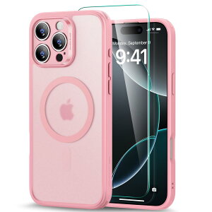 ESR iPhone 16 Pro �P�[�X�y�ČRMIL�K�i�EMagsafe�Ή��z��phone16pro �P�[�X �y�����t�B�����t���z�ω��� ���ɋ����w�� ���C�����X�[�d �����Ĕ��ɗD���� �f�U�C�� �n�C�u���b�h���C�P�[�X ������ �X 
