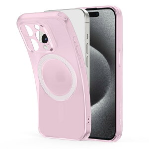 �y�ɔ�&���ϑ΍�zESR iPhone 15 Pro �P�[�X MagSafe�Ή� ���΂ݖh�~ �ČRMIL�K�i�ی� �ϏՌ���Phone15Pro �P�[�X ���C�����X�[�d iPhone15Pro�Ή� ���ɋ����w�� �w��h�~ ����~�� �X�g���b�v�z�[���t�� Ze
