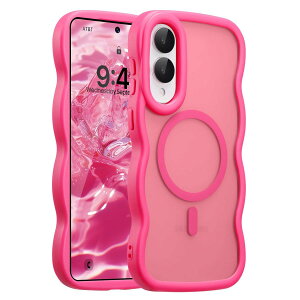 UEEBAI �Ή� Samsung Galaxy S25 Edge 5G �p�� �P�[�X ���� TPU �E�F�[�u�f�U�C�� �X�}�z�P�[�X �N���A ���� �l�C ������� �P�[�X MagSafe�Ή� ���^ �y�� �ϏՌ� �g�^ �o���p�[ �X�}�z�P�[�X - �z�b�g�s