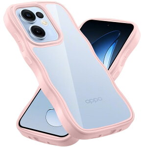 �N���A OPPO Reno13 A �P�[�X ���킢�� �g��t���[�� ���˂��� �ϏՌ� �I�b�|���m���m13A �X�}�z�P�[�X ����~�� �l�C ���� �J�o�[ �����h�~ ���C�����X�[�d�Ή� (�s���N)