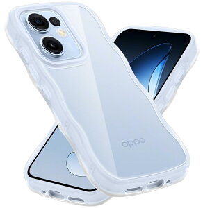 �N���A OPPO Reno13 A �P�[�X ���킢�� �g��t���[�� ���˂��� �ϏՌ� �I�b�|���m���m13A �X�}�z�P�[�X ����~�� �l�C ���� �J�o�[ �����h�~ ���C�����X�[�d�Ή� (�N���A ����)