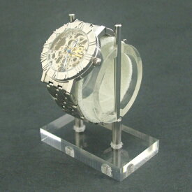 腕時計スタンド　φ45mm　クリア　　ウォッチスタンド ディスプレイ リング 高級