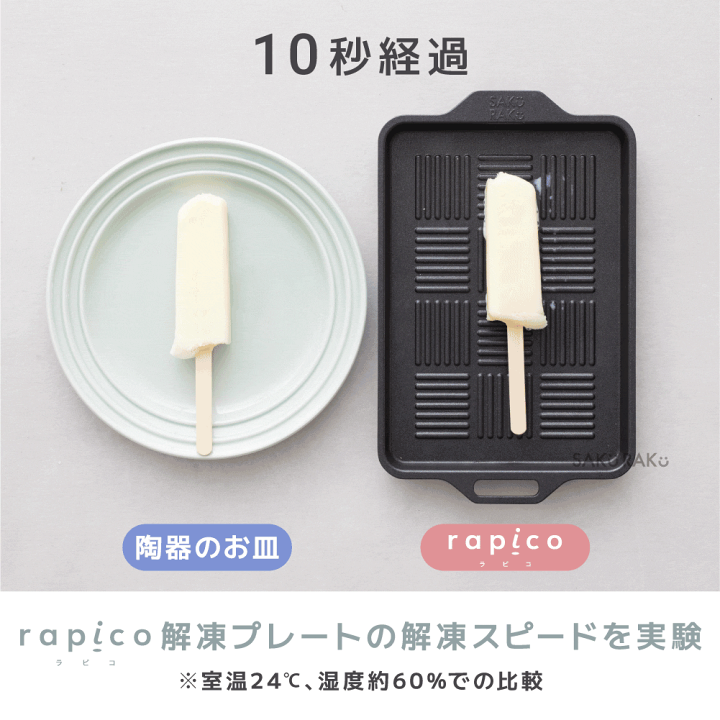 楽天市場】sakuraku グリルにも使える解凍プレート＼食洗機対応