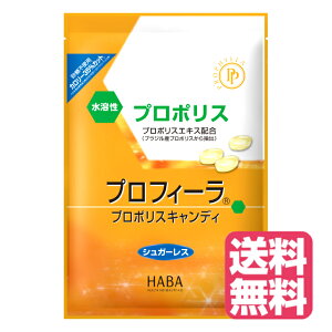 プロポリスキャンディ プロポリス 送料無料 200g 美味しい プロポリスのど飴 プロフィーラ カロリーシュガーレス 人気 個包装 プロポリスエキス 配合 喉飴 のど ケア あめ 飴 キャンディー プ