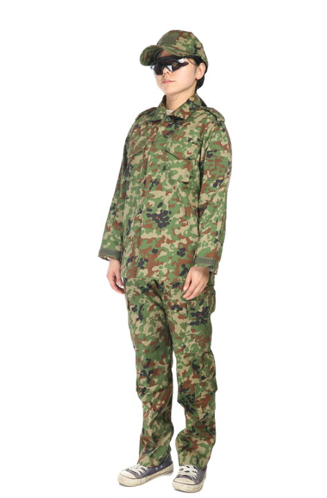 楽天市場】Broptical ベルト付 BDU 自衛隊 戦闘服 迷彩服 上下 野球帽 