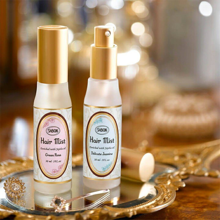 楽天市場】【SABON公式】 サボン ヘアミスト 30mL グリーン・ローズ 
