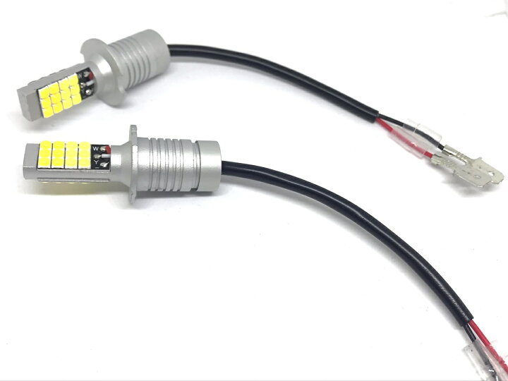 H3 バルブ H3 h3c h3 フォグランプ led 化 IPF フォグランプ LED 車用 H3 H3C 1500lm 6500K ホワイト 12V 24V兼用 2本入 車検対応 ドライバーユニット別体型 ファンレス仕様 ノイズ対策済 用品大賞受賞 Fシリーズ F131FLB 車 バイク