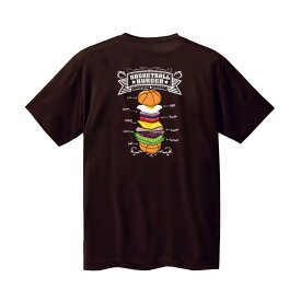 バスケ Tシャツ メンズ 「バスケバーガー」 半袖 練習着 ノースアイランド(NORTHISLAND)