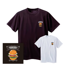 バスケ Tシャツ メンズ 半袖 練習着 左胸ワンポイントマーク「バスケバーガー」 NORTHISLAND ノースアイランド