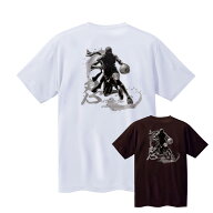 バスケ ジュニア Tシャツ バスケットボール 半袖Tシャツ キッズ ミニバス 練習用 「忍ドリブラー」 ノー…
