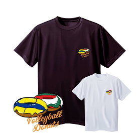 バレーボール 練習着 半袖 ジュニア 「ドーナツ」 Tシャツ ワンポイントマーク ノースアイランド(NORTHISLAND)