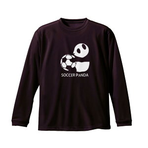 サッカー 練習着 長袖 メンズ 「サッカーパンダ」 ロンT ノースアイランド(NORTHISLAND)